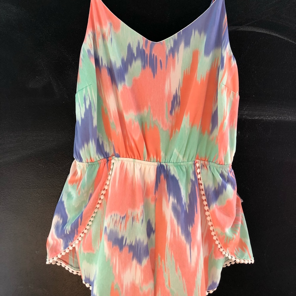 Multicolored Romper
